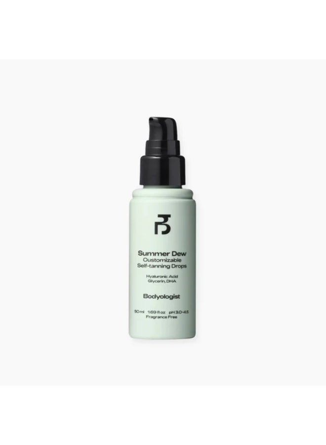 Bodyologist Summer Dew Customizable Self-tanning Drops 50ml - Image 2